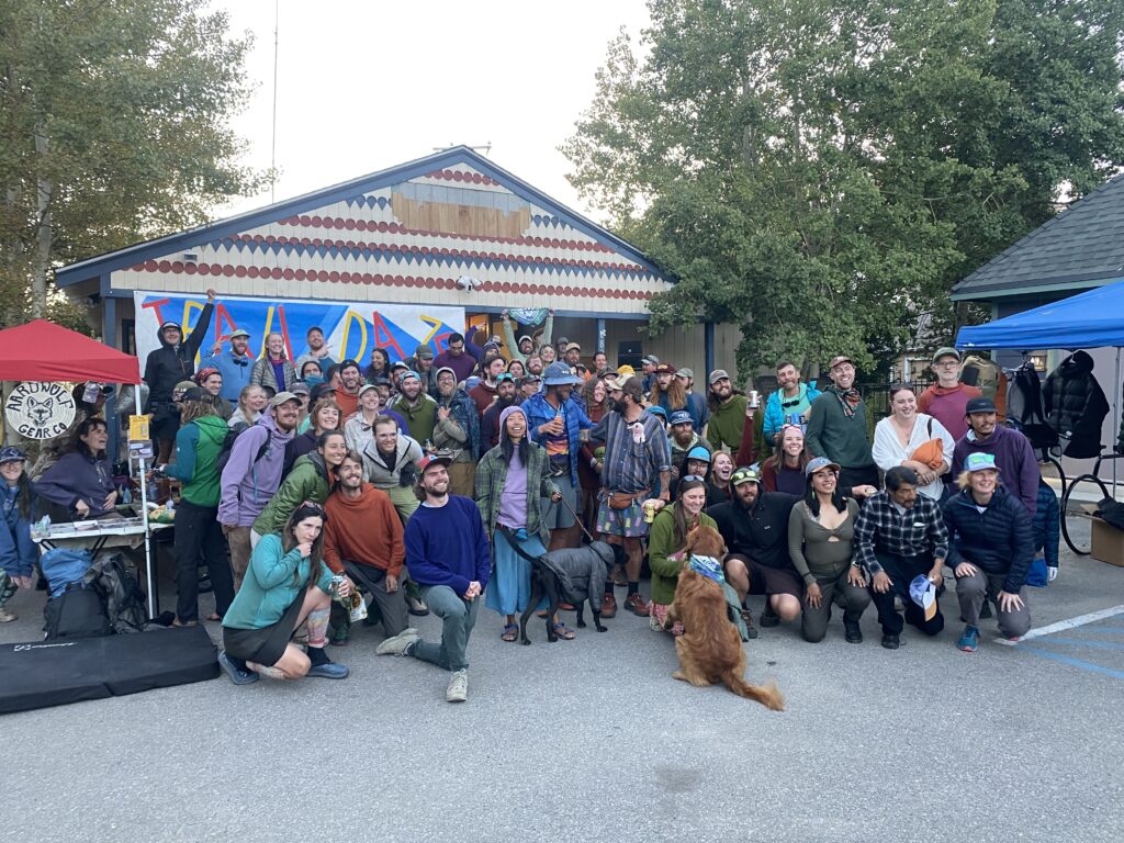 Hikers at Trail Daze 2024 in Leadville, Colorado. 