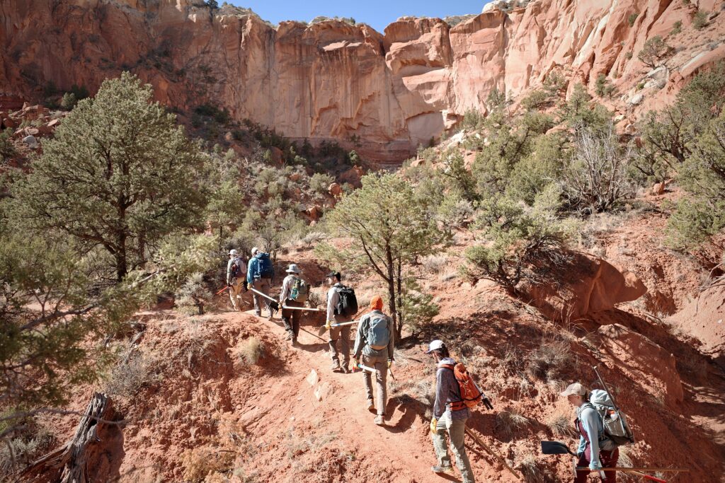 GAOA Crew Launches in New Mexico - Continental Divide Trail Coalition