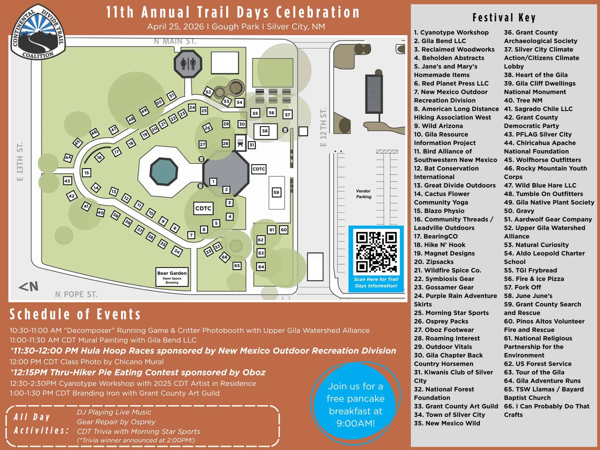 2026 Trail Days Adventure Fest Map