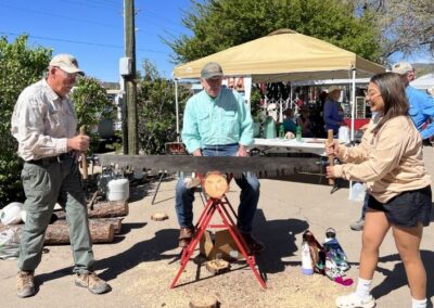 Adventure Fest Action Shot (e.g., Hikers Enjoying Pancakes In Gough Park)