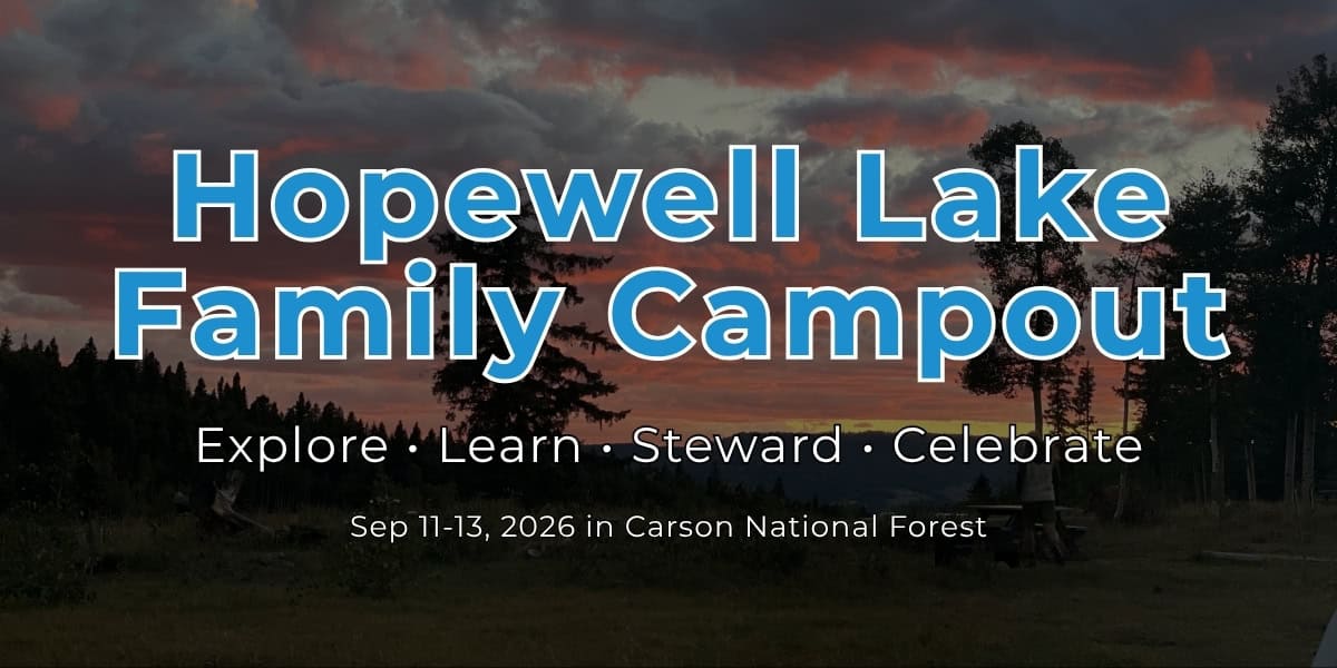 Hopewell Lake Family Campout Hopewell Lake Family Campout