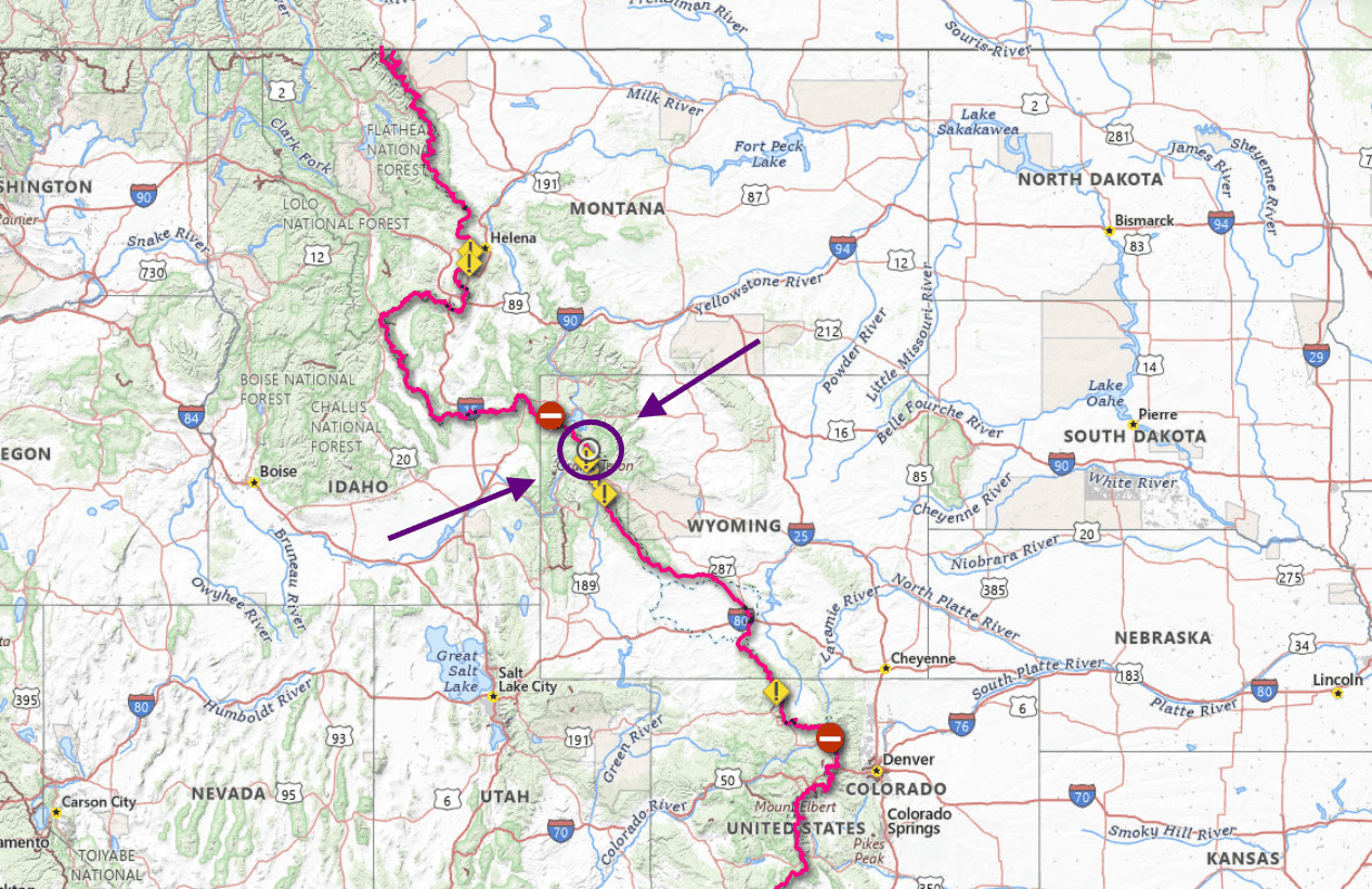 Map Of Two Ocean Pass