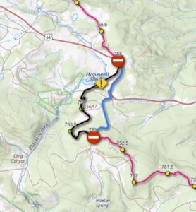 Hopewell Lake Reroute