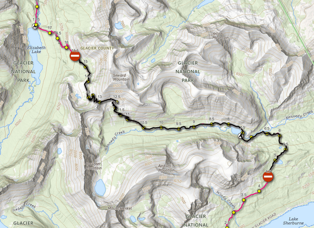 Red Gap Pass bear closure