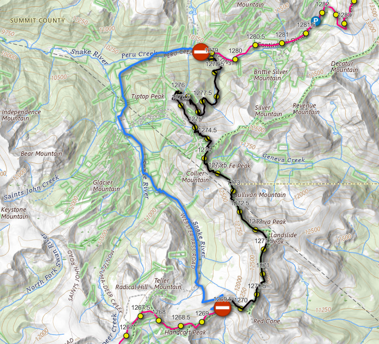 Morgan/Warden Gulch Extended Closure