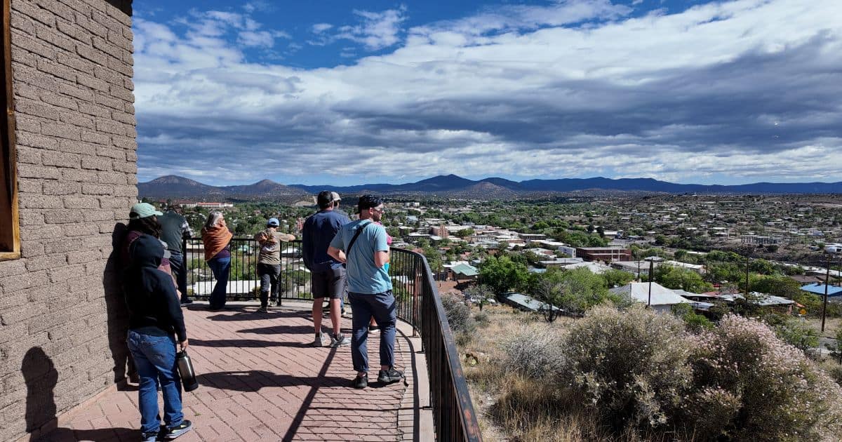 View Of Silver City From La Capilla During The Sunday Morning Historical Walking Tour