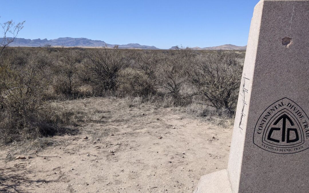 Information for the National Defense Area & CDT Southern Terminus
