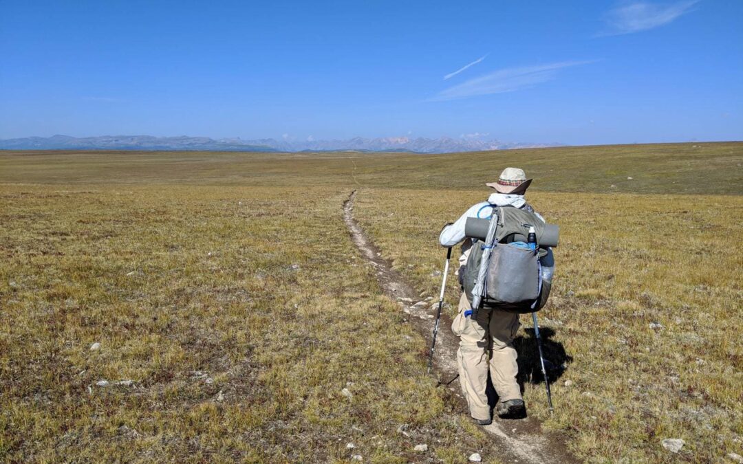 A New Approach to Section Hiking: Son Supports Dad from Wyoming to New Mexico