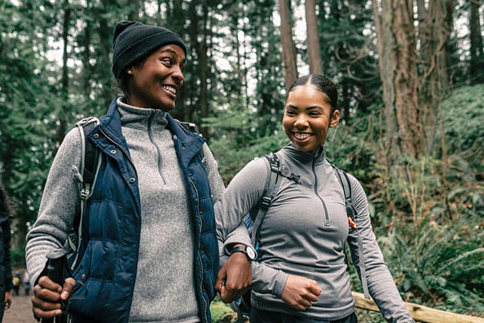 Friends Hiking